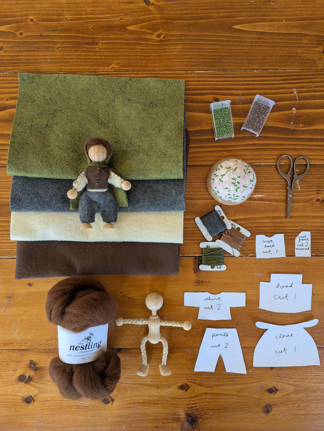 April Musings: Make Your Own Halfling Bendy Doll!
