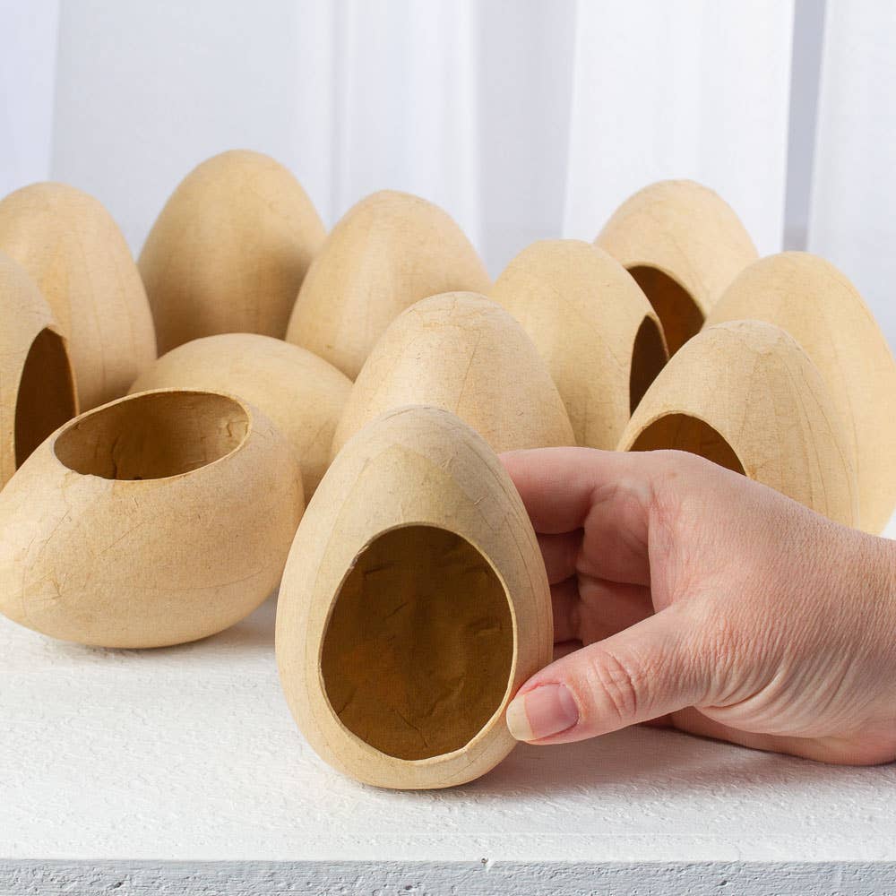 Panoramic Diorama Paper Mache Egg