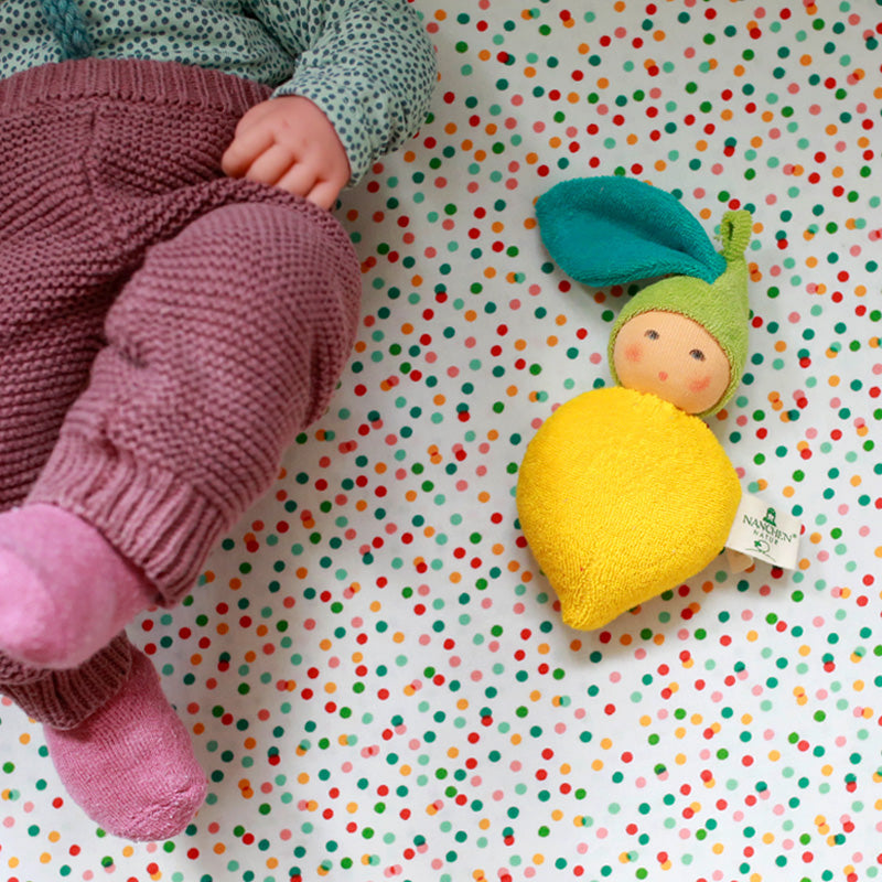 Lemon Rattle Doll
