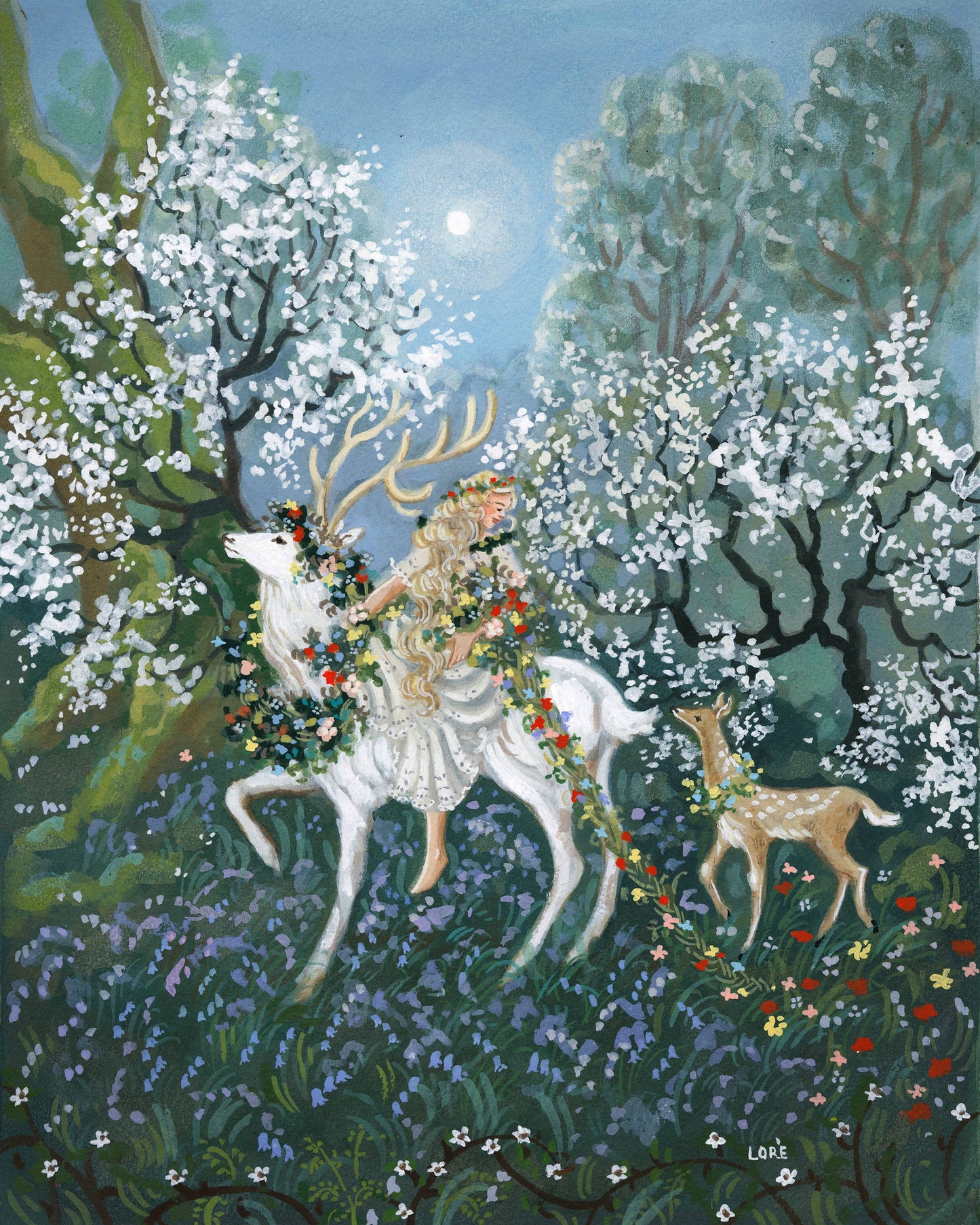 The White Hart Card