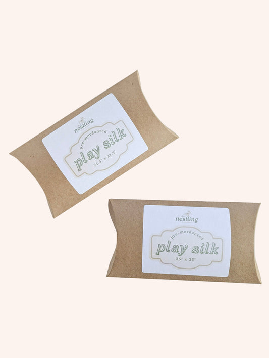 Play Silks - Premordanted, Ready for Natural Dyeing, Eco Printing