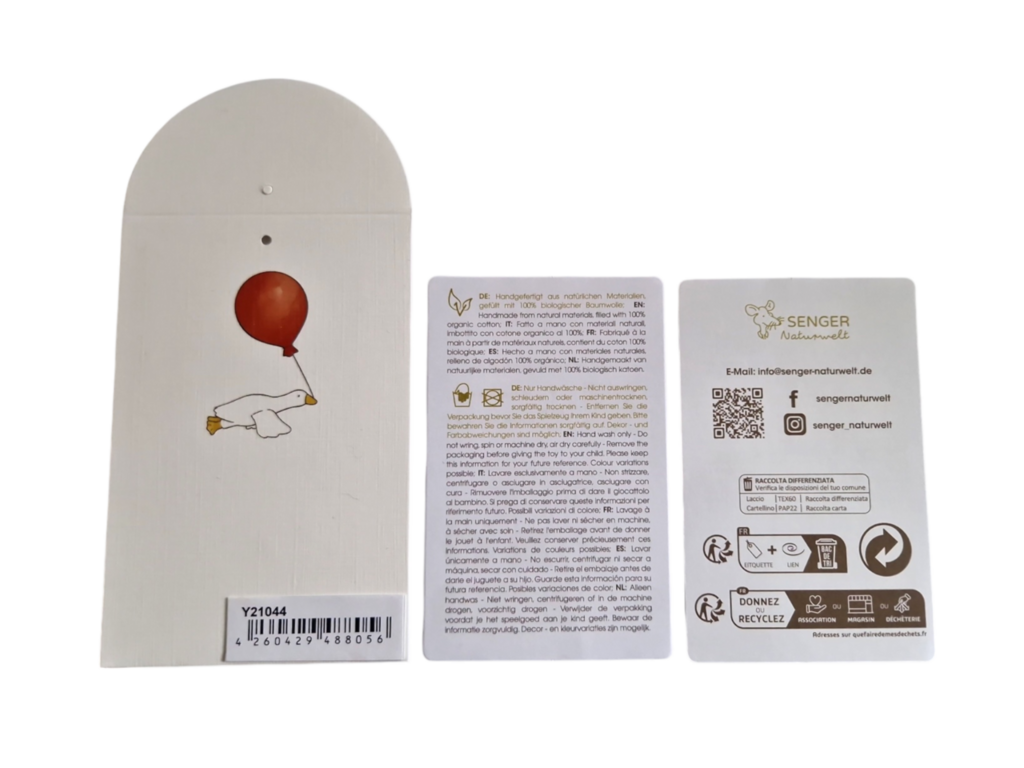 Organic Cotton Seagull - Small