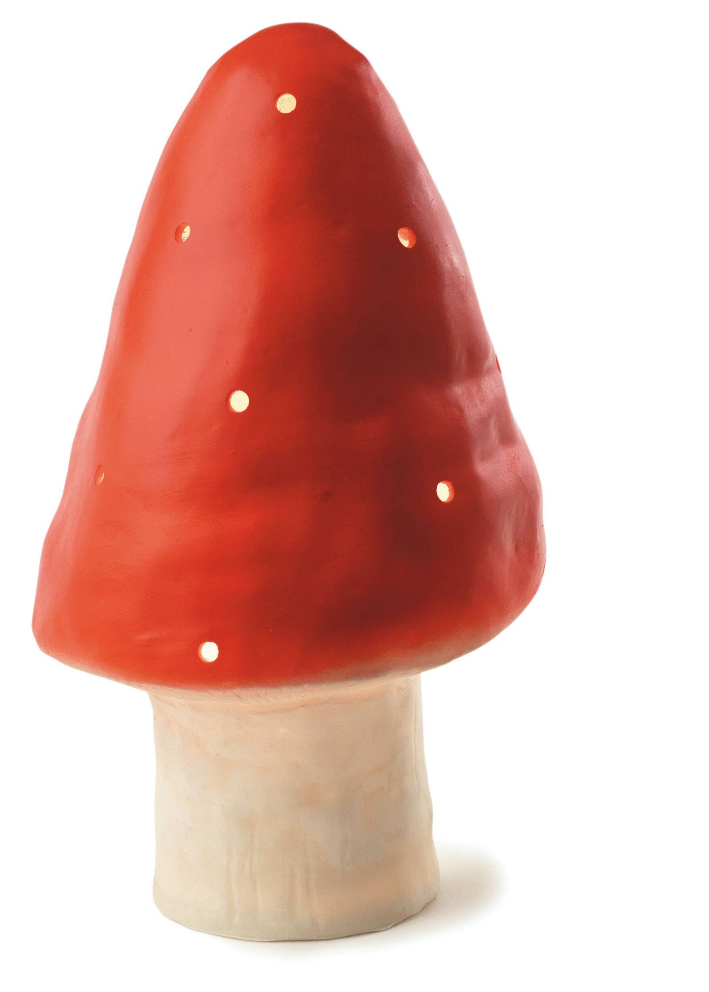 Small Mushroom Lamp - Red