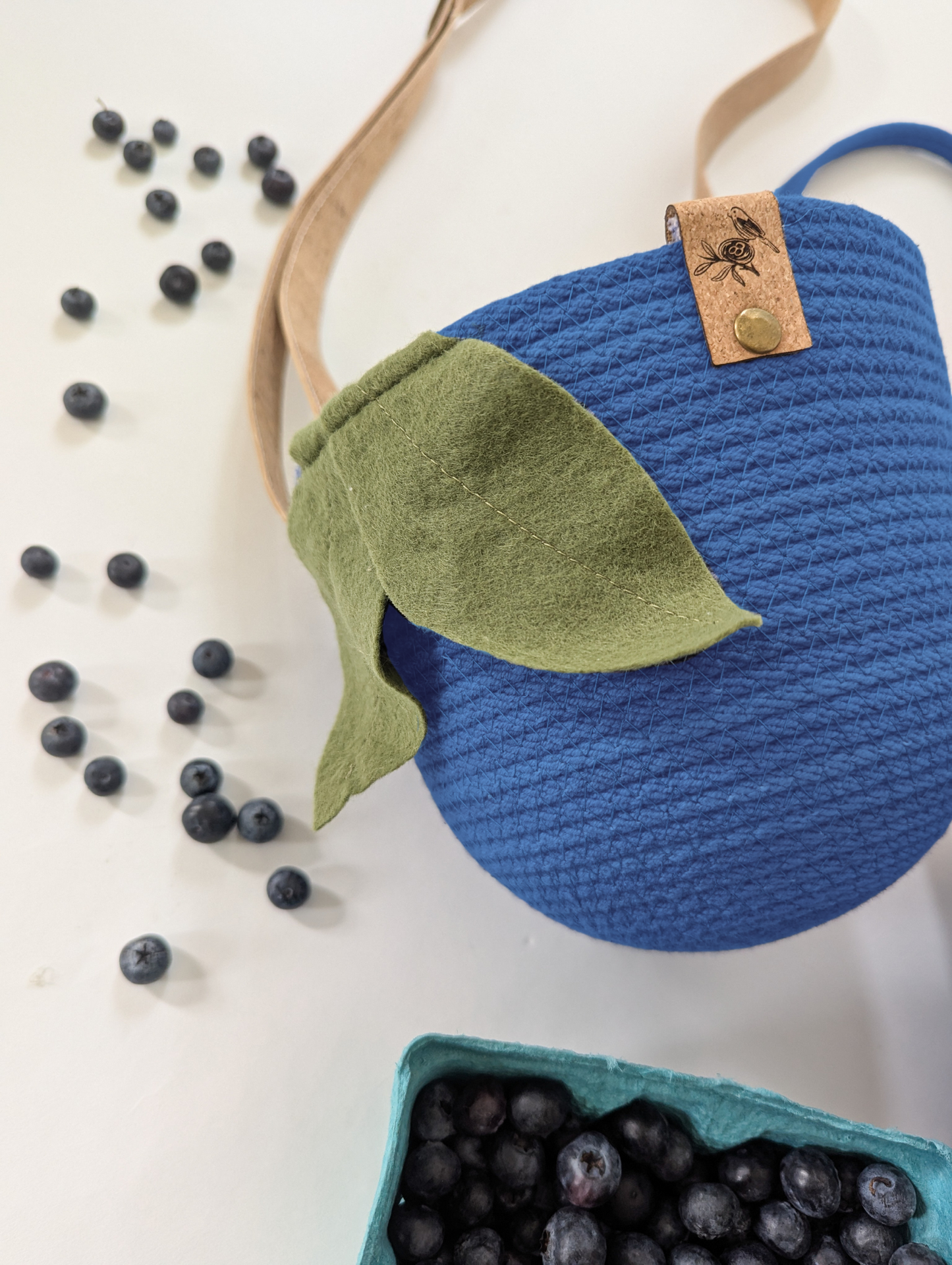 BLUEBERRY COLLECTION Evergreen Mini - Foraging Basket