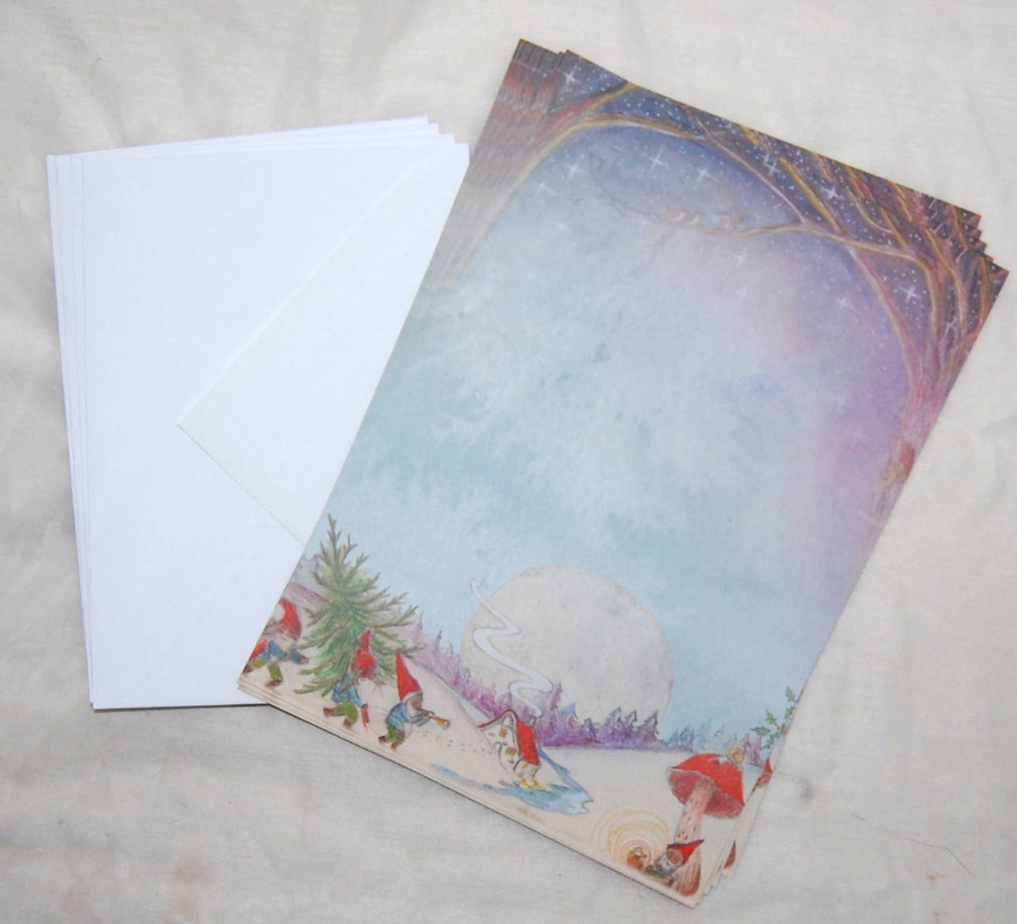 Winter Note Paper Sets