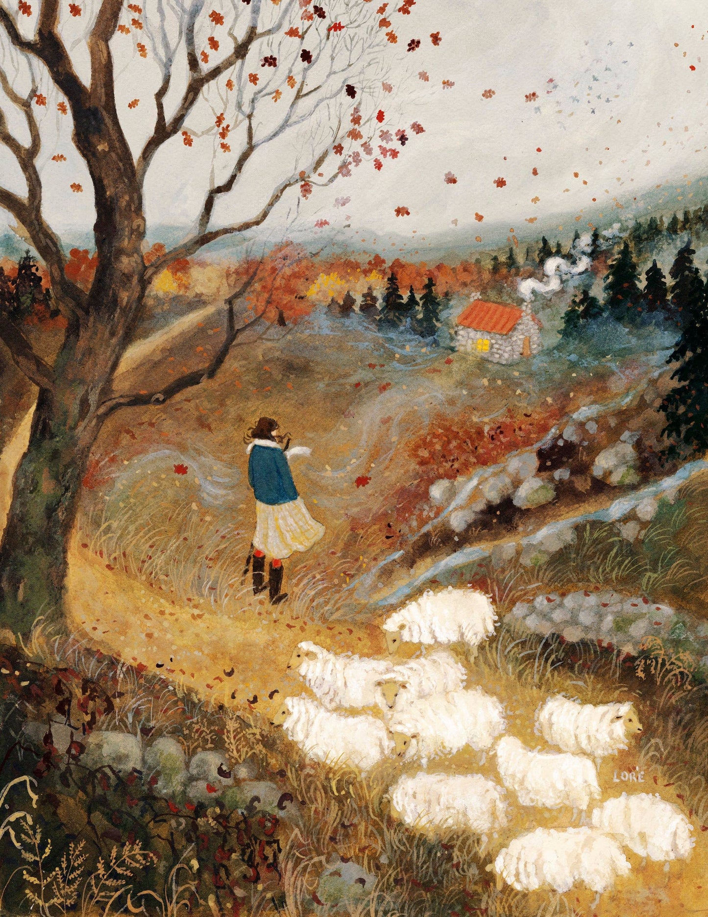 The Shepherd's Hut Card