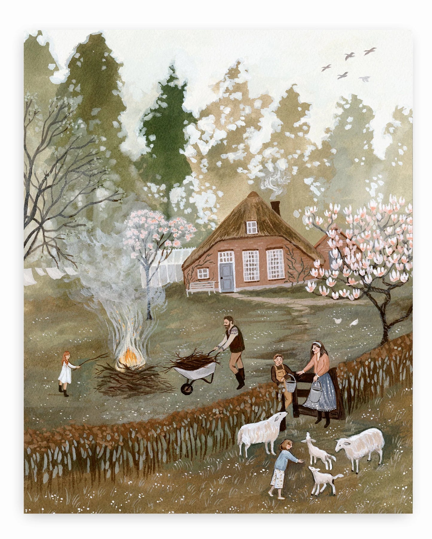 Bonfire Print