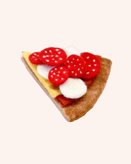 Felt Pepperoni Pizza Slice