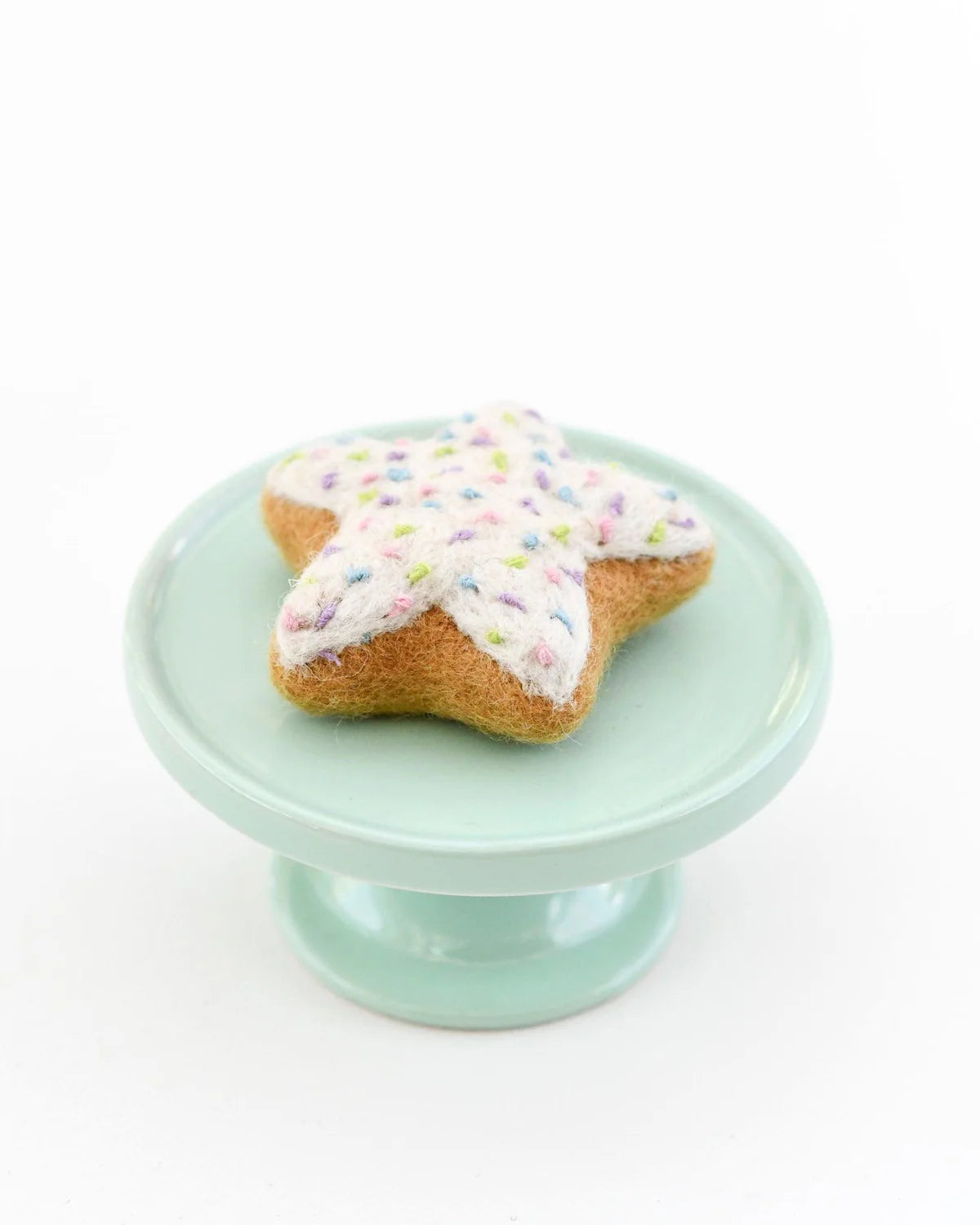 Felt Star Icing Cookie with Sprinkles