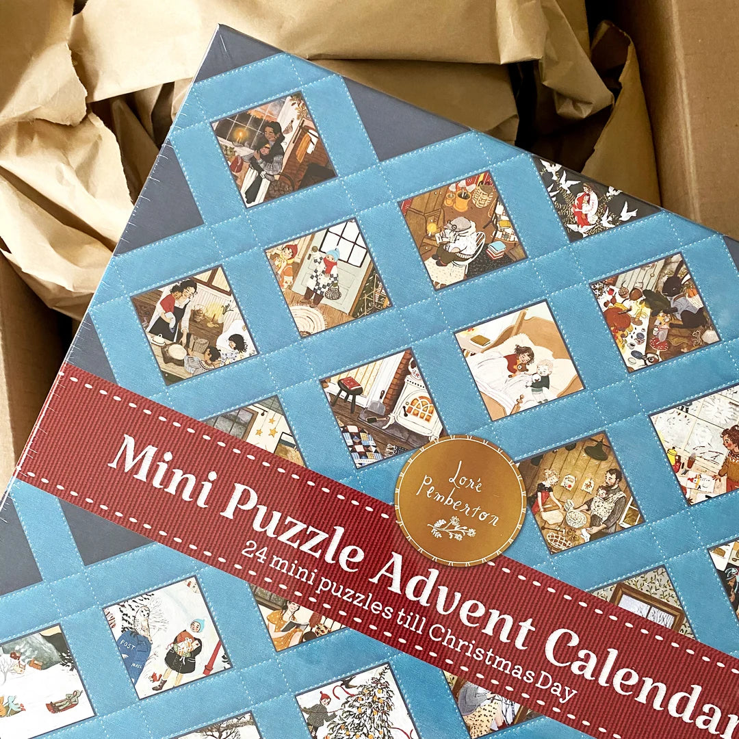 Loré Pemberton Puzzle Advent Calendar - Set of 24 Mini Puzzles