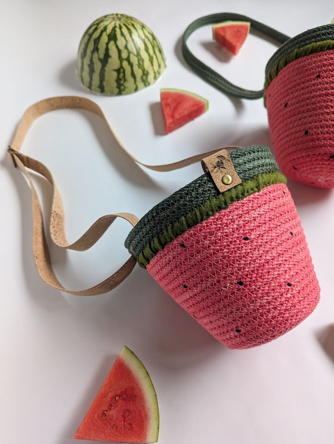 WATERMELON COLLECTION Evergreen Mini - Foraging Basket
