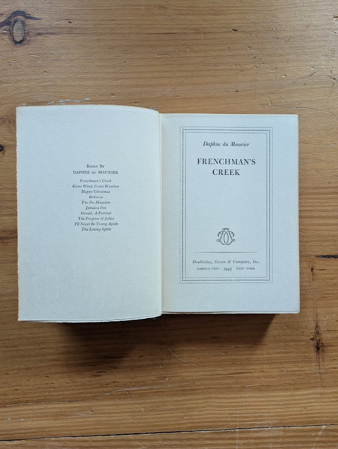 Frenchman's Creek by Daphne du Maurier