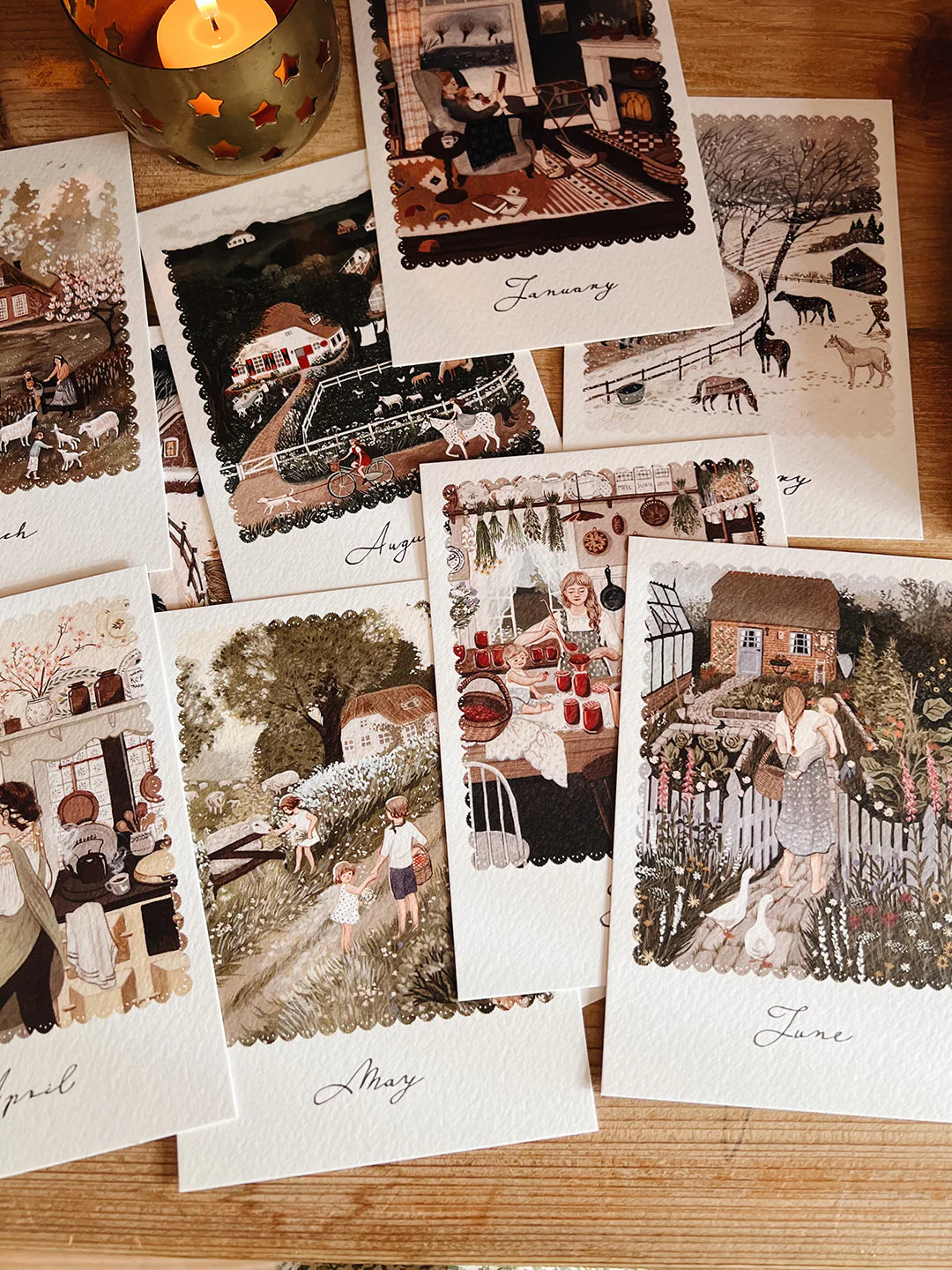 Seasonal Display Card Set