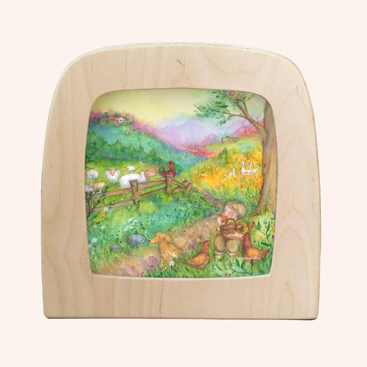 Anne Illustraties silhouette - Farm Life