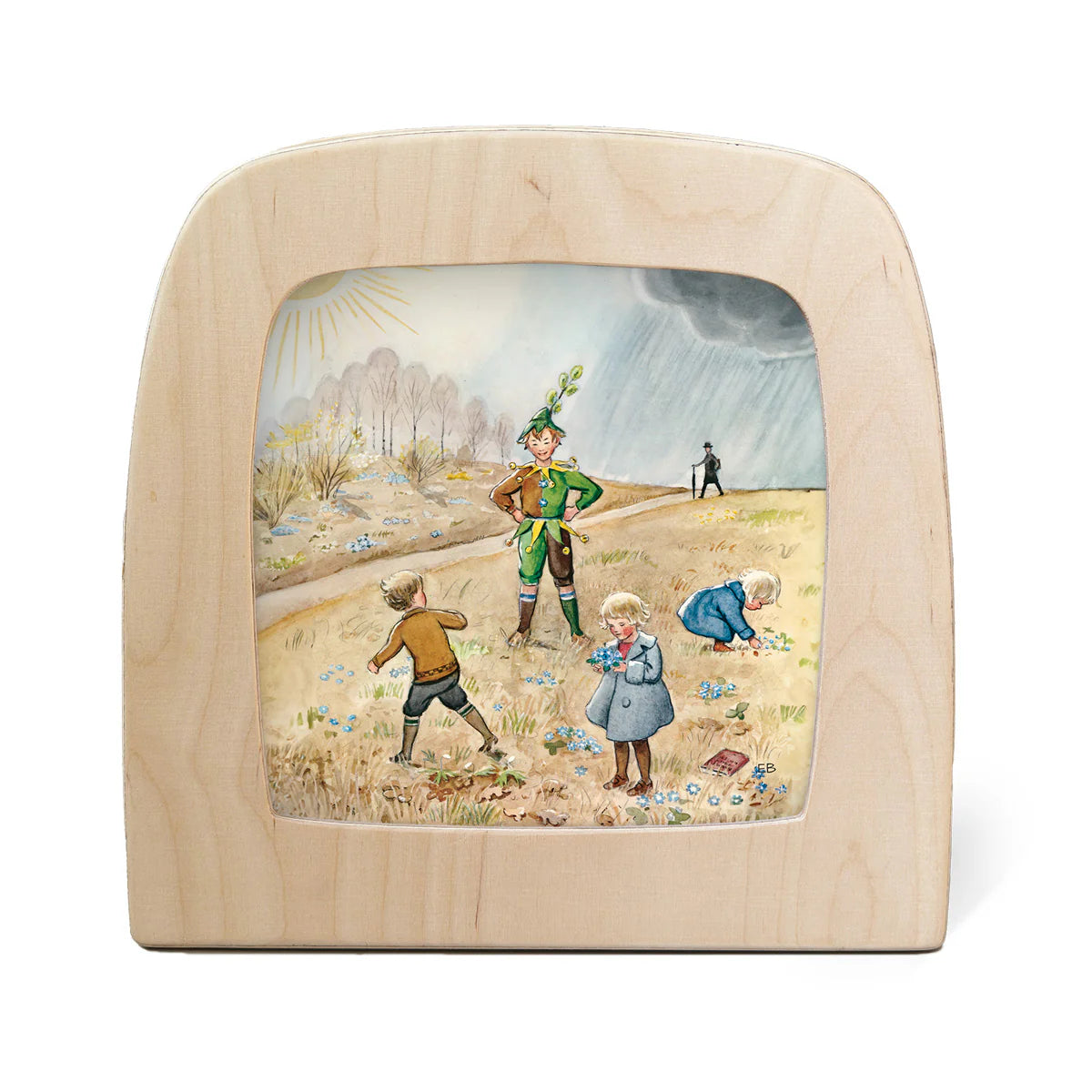 Around the Year silhouette - April