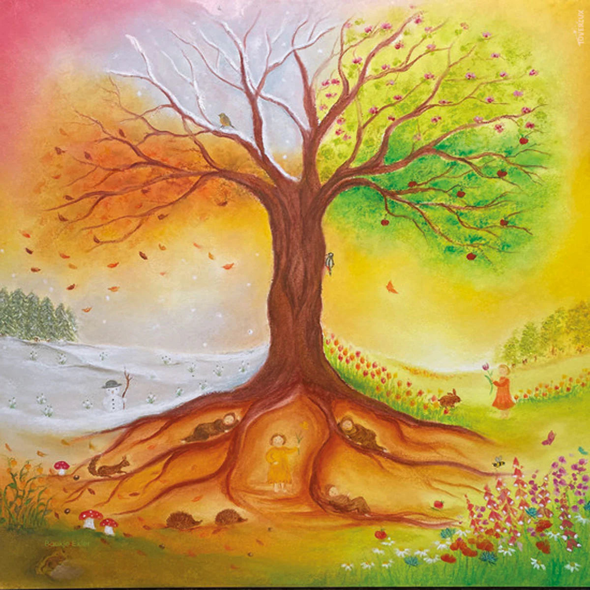 Baukje Exler silhouette - Tree of Seasons