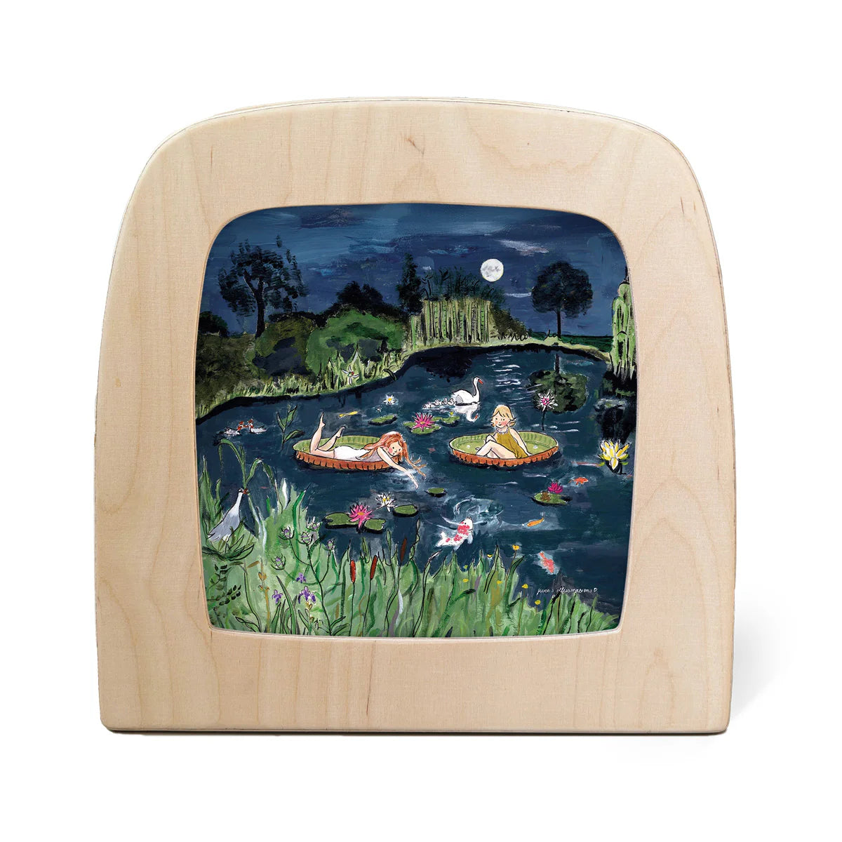 Gwen's Illustrations silhouette - Magical Pond