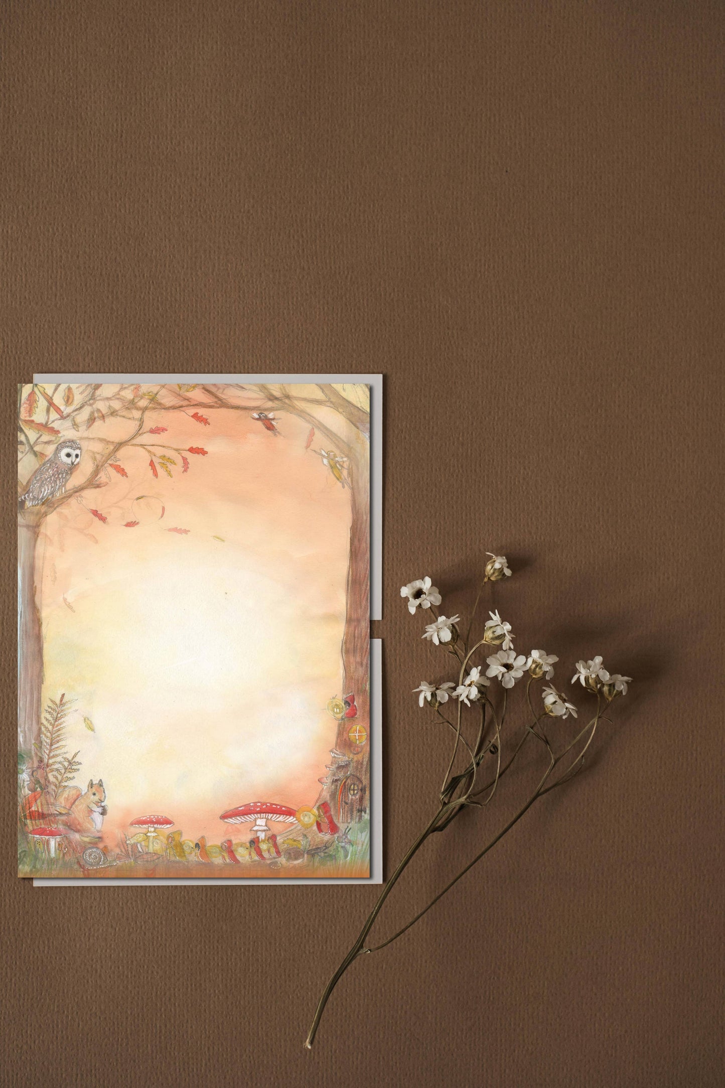 Autumn Note Paper Set