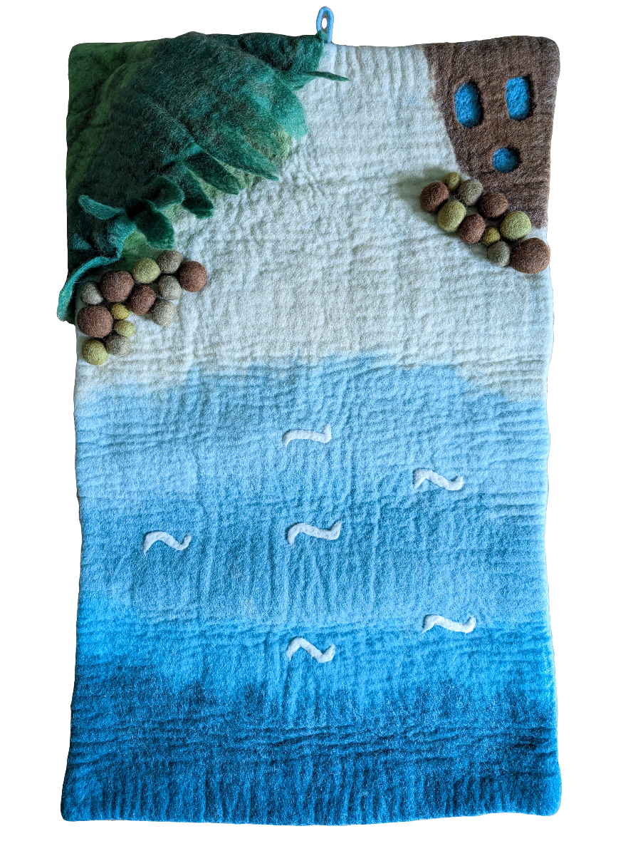 Large Sea and Rockpool Play Mat Playscape