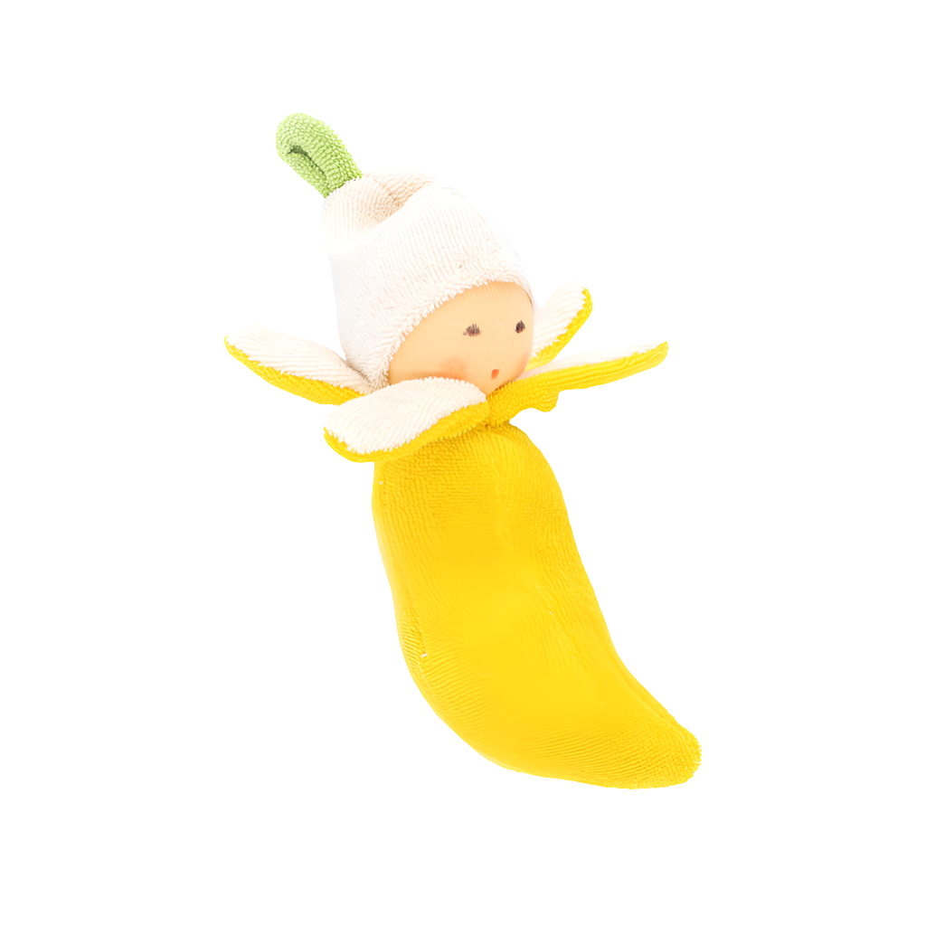 Banana Rattle Doll