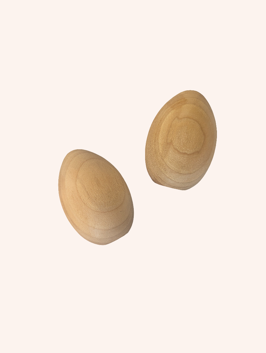 Wooden Chicken Eggs