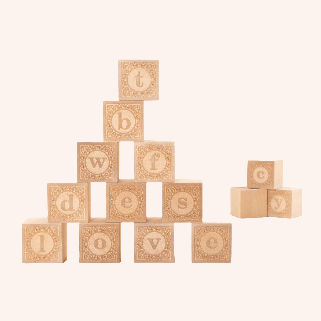 Uncle Goose - Uncle Goose Lowercase Alphablank Blocks