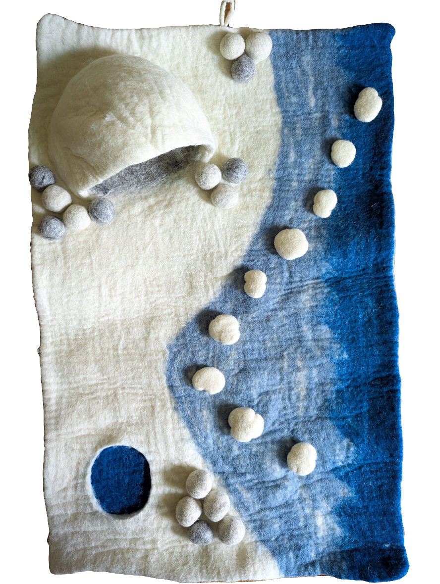 Large Arctic Antarctic Polar Play Mat Playscape