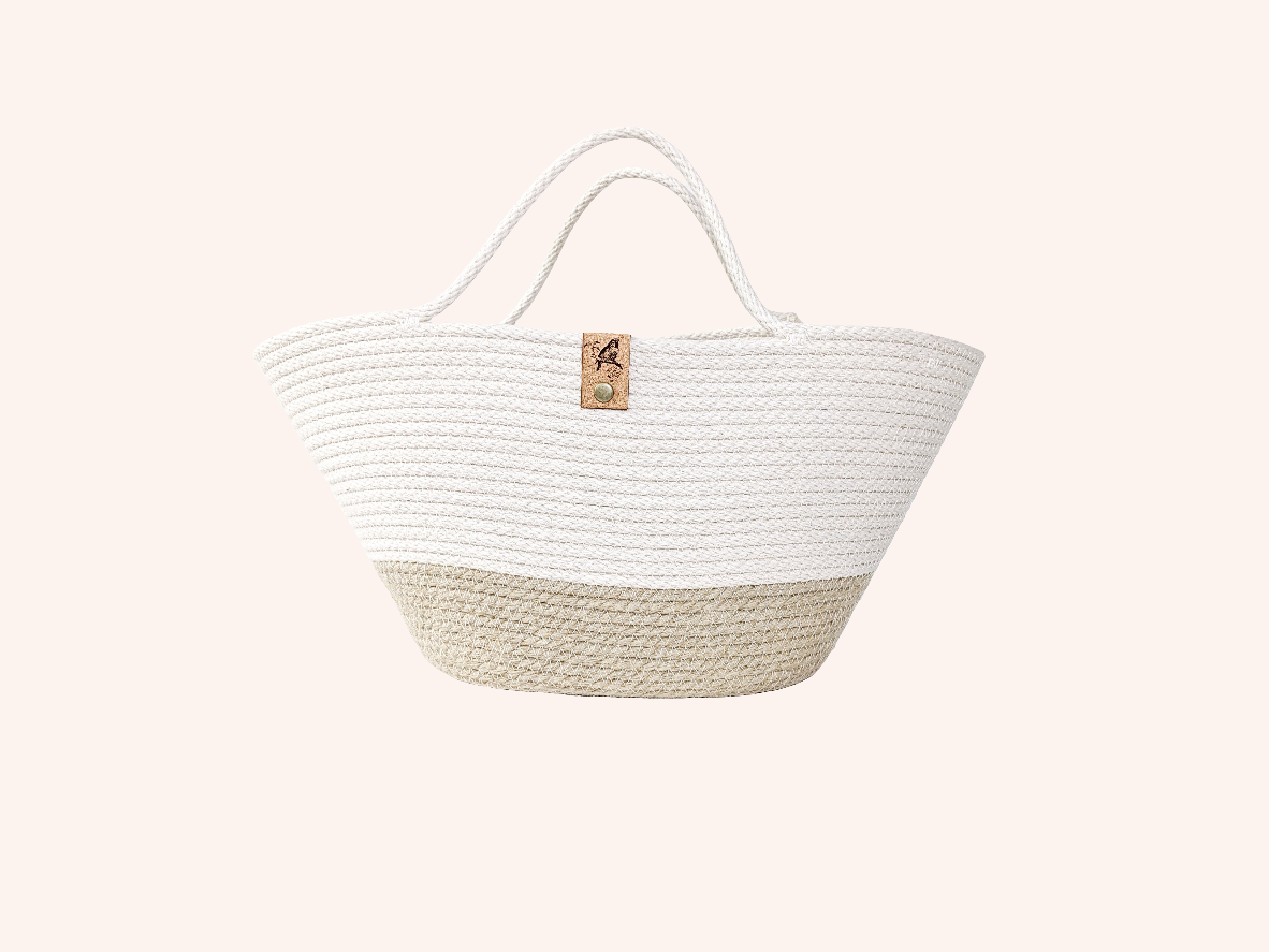 Chickadee - Small Tote ft. Hemp