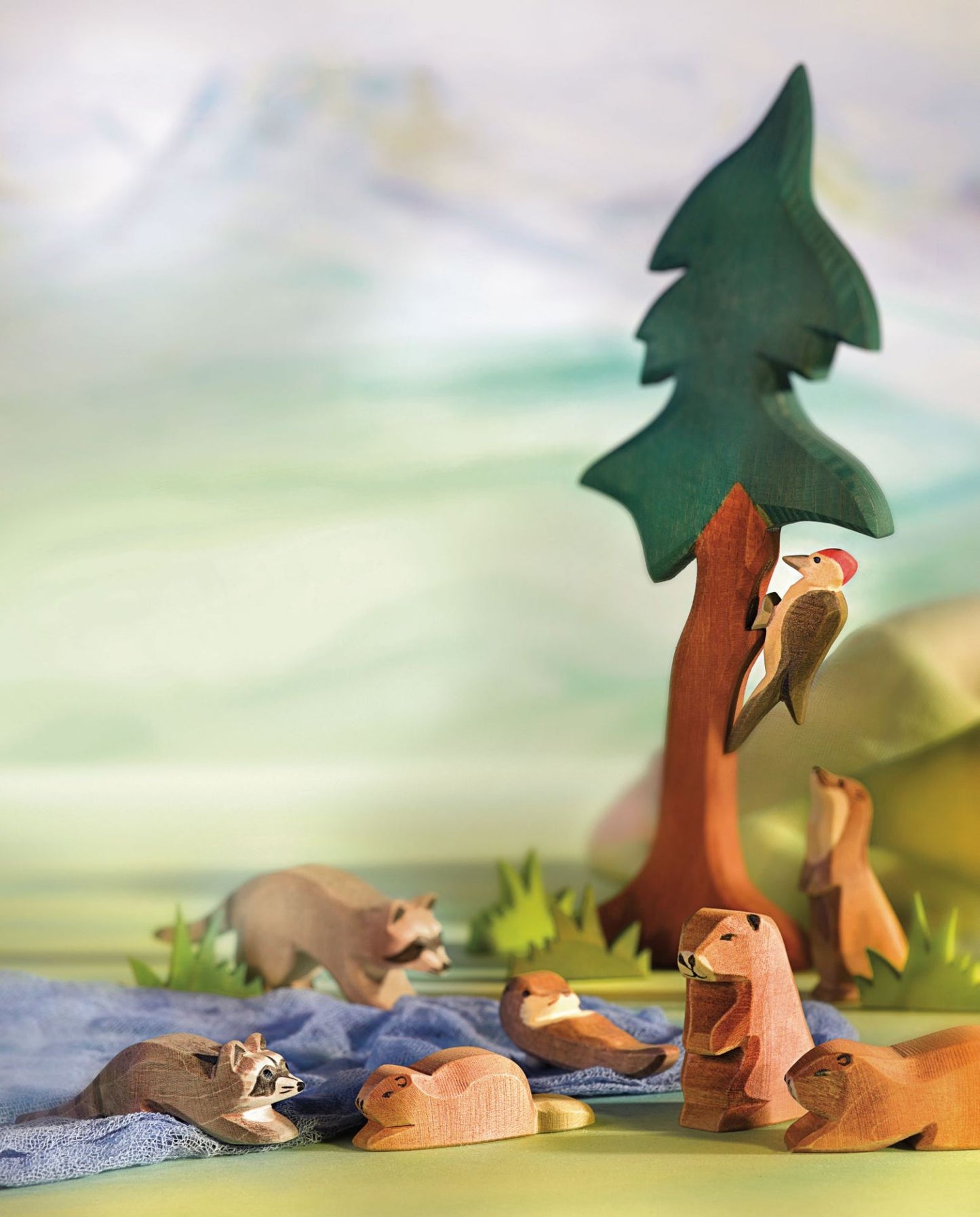 Beaver Lying