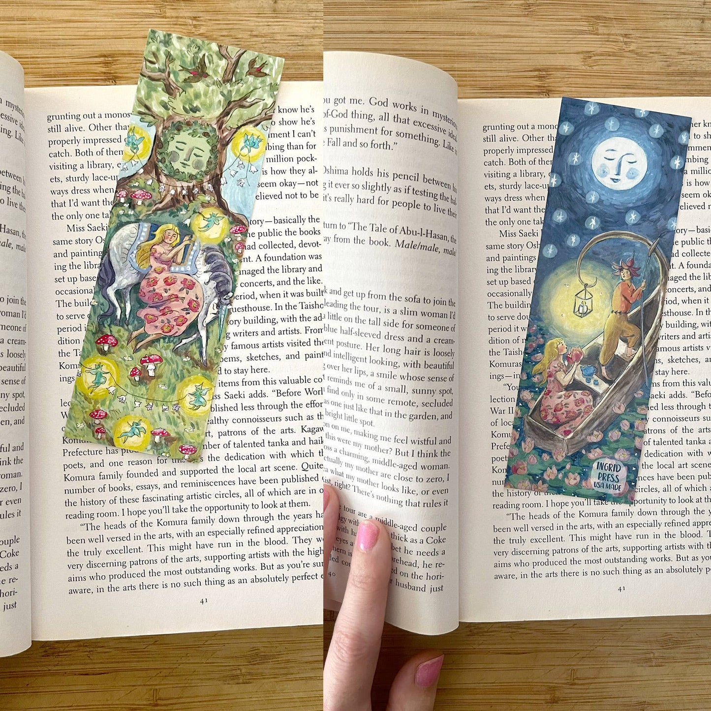 Princess Dream Double-sided Bookmark