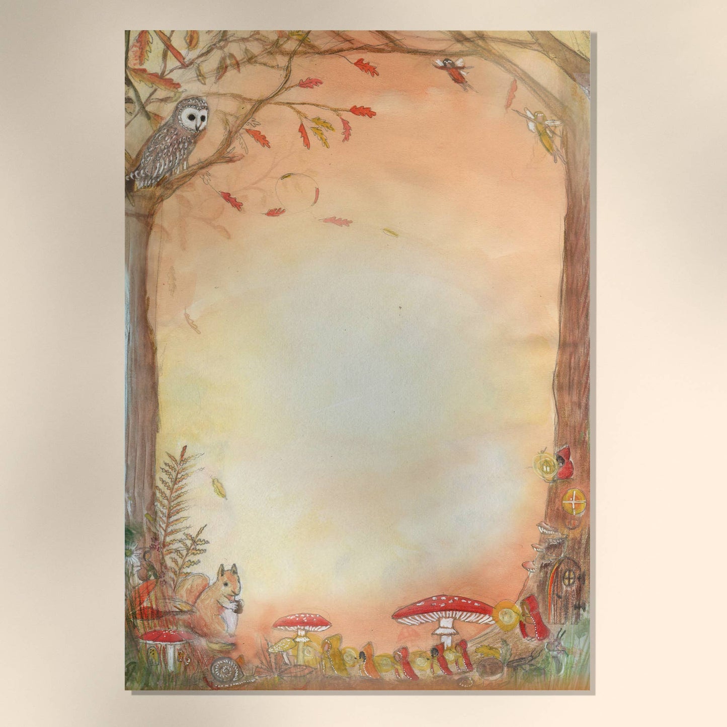 Autumn Note Paper Set