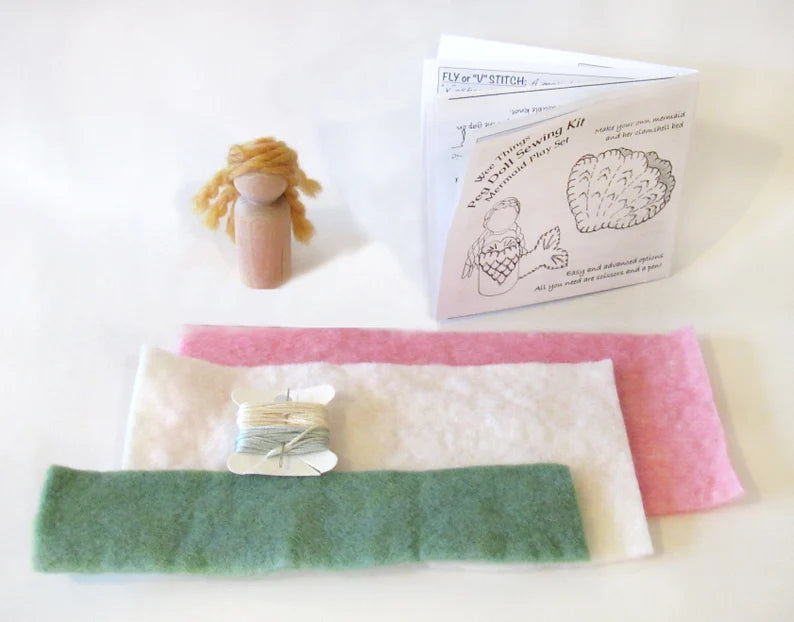 Mermaid Play Set Sewing Kit