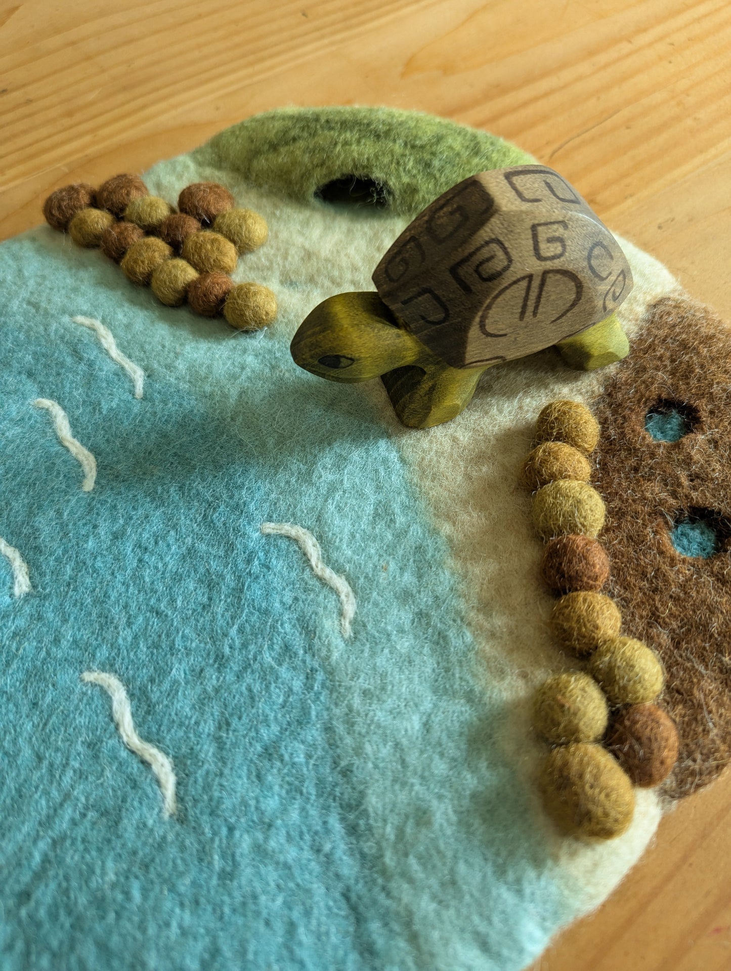 Sea, Beach and Rockpool Play Mat Playscape