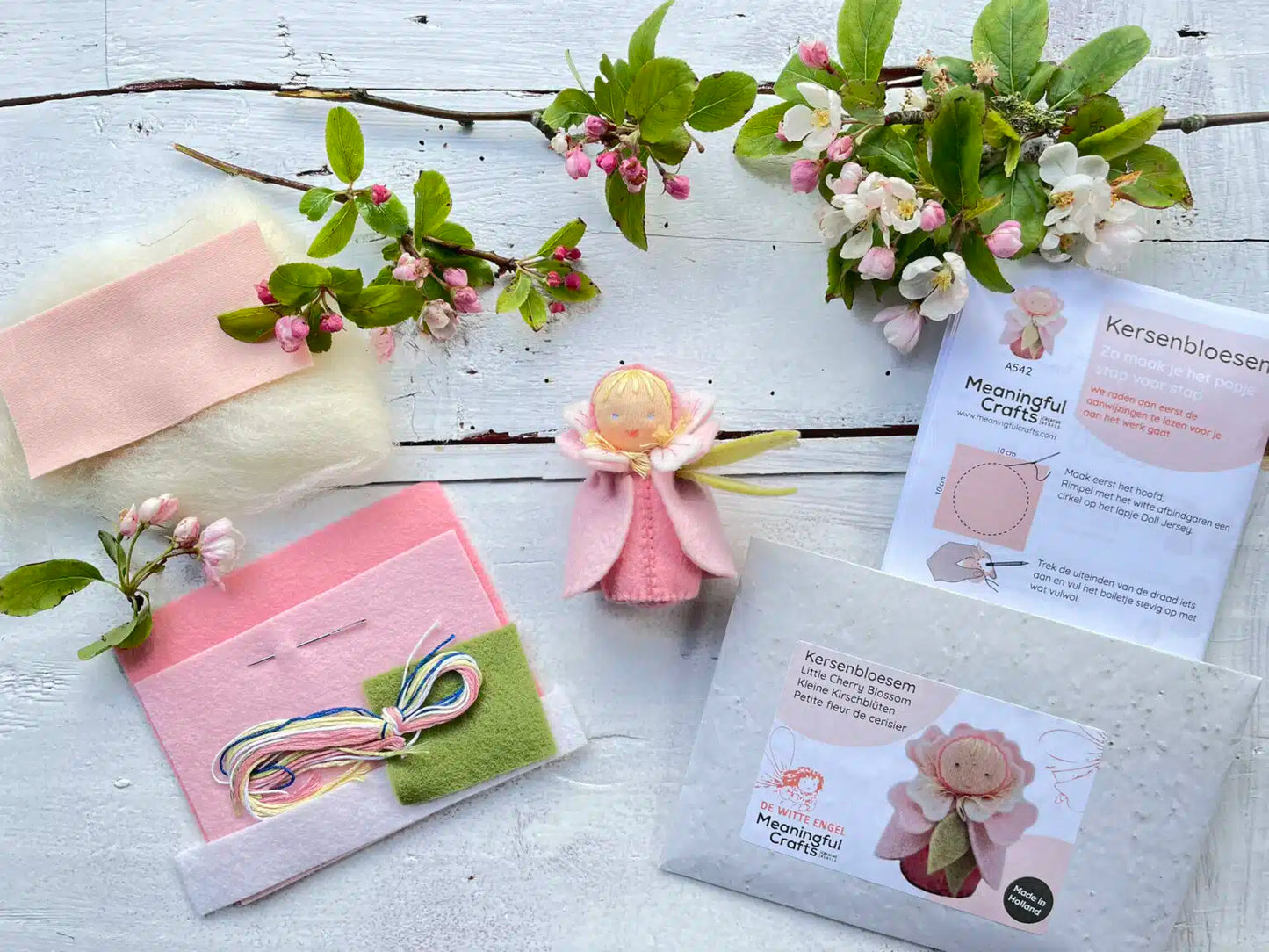 Table Doll Kit - Cherry Blossom