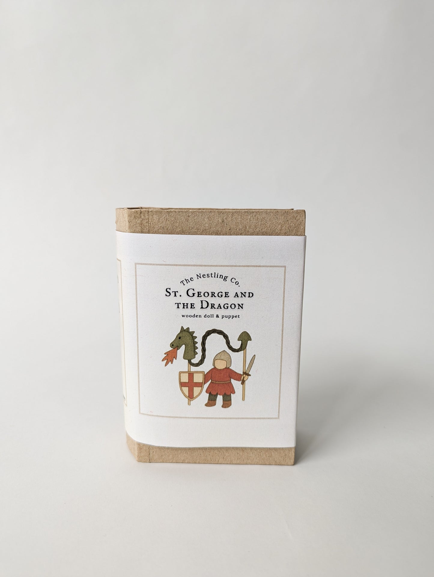 St. George and the Dragon Doll + Puppet Set