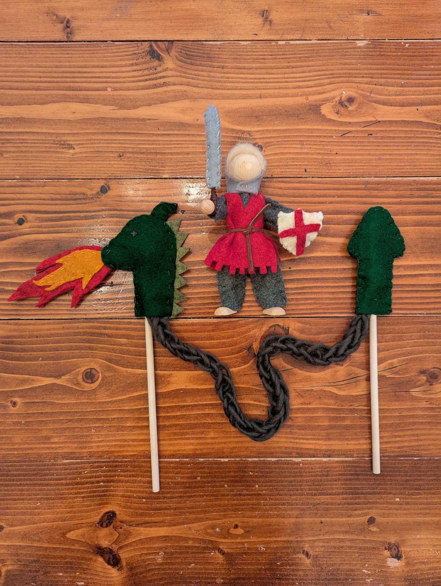 St. George and the Dragon Pattern