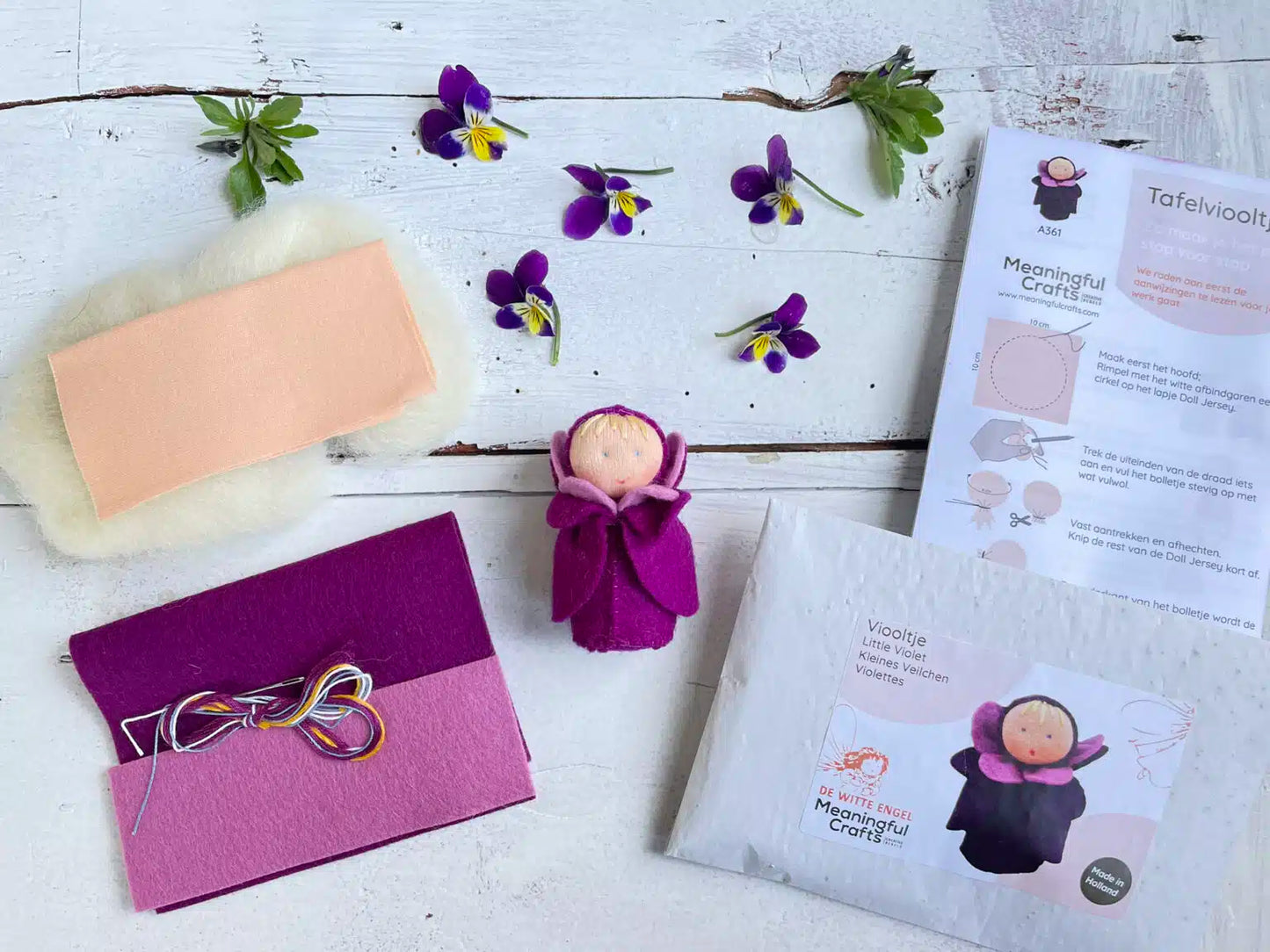 Table Doll Kit - Violet