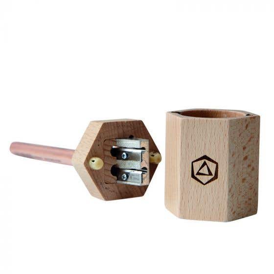Stockmar Dual Pencil Sharpener FSC Lime Wood