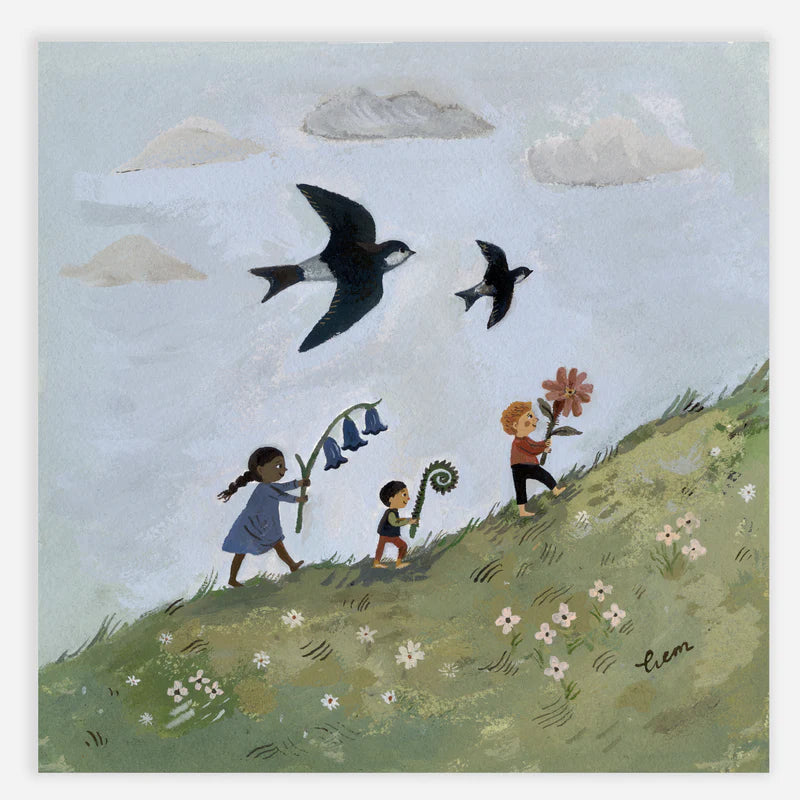 Up the Hill Print