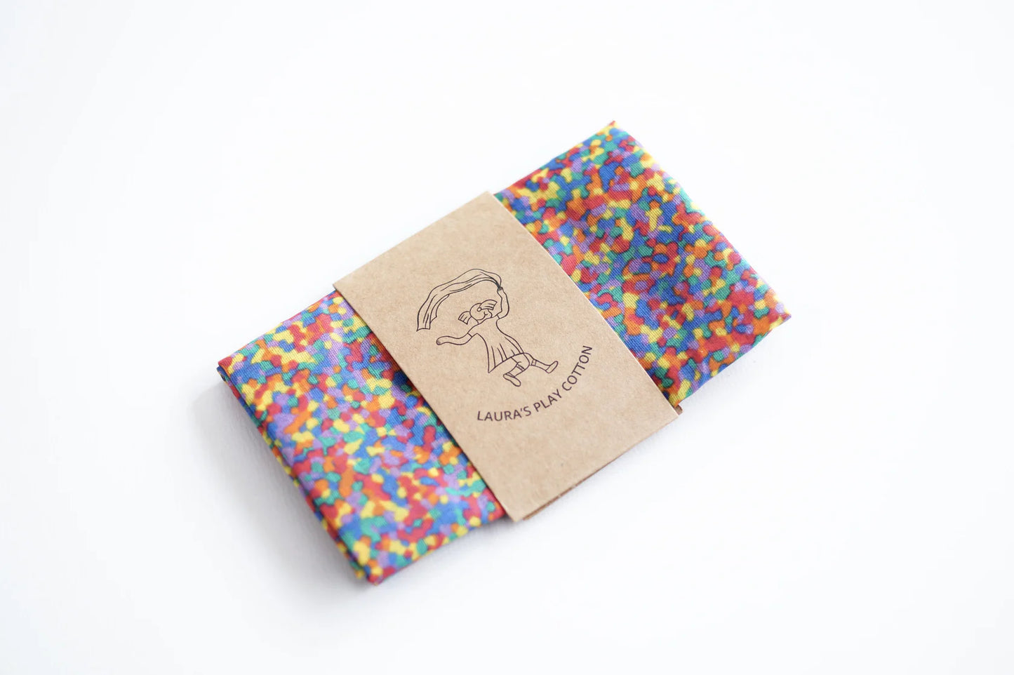 Rainbow Confetti Play Cloth