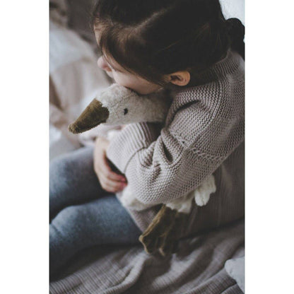 Organic Cotton Goose Small - White