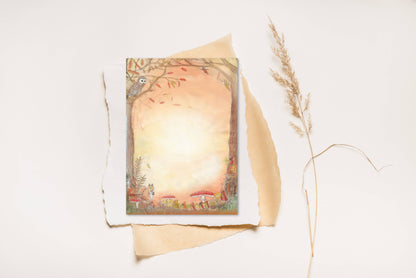 Autumn Note Paper Set