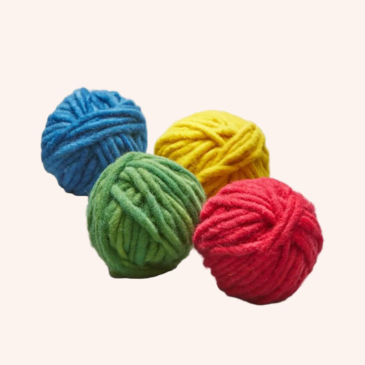 Thick 100% Pure Wool Yarn / 3.53 oz