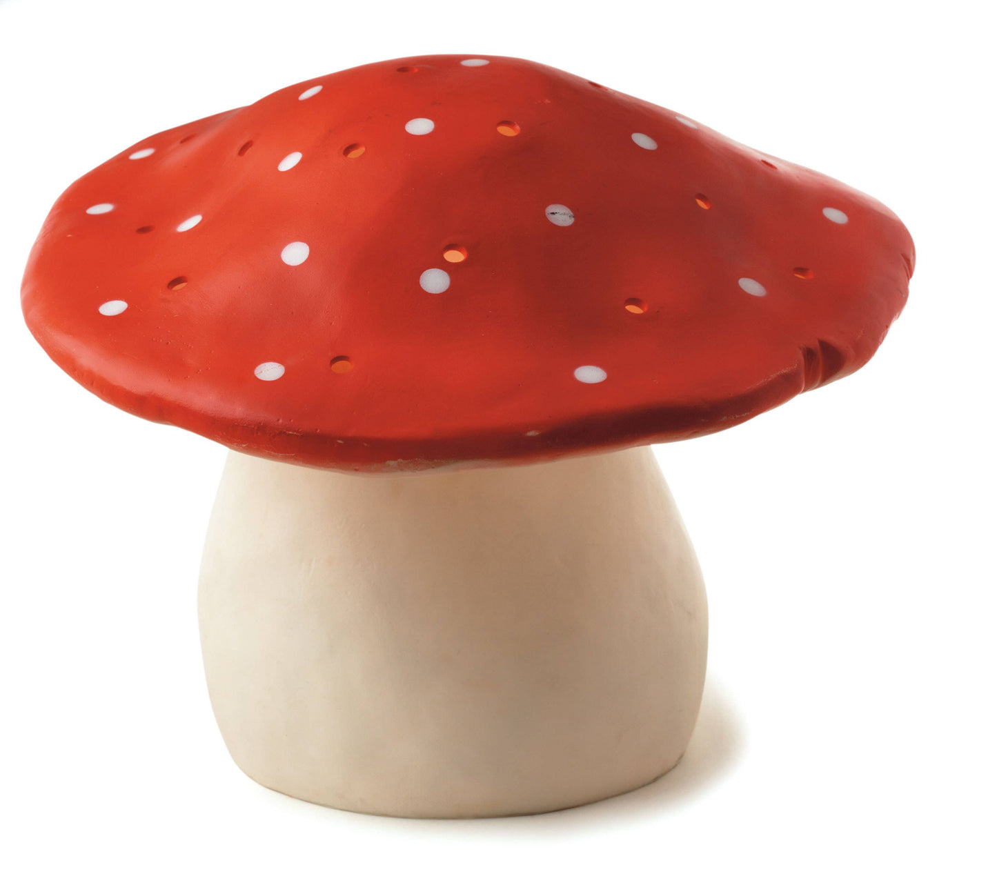 Large Mushroom Lamp - Red