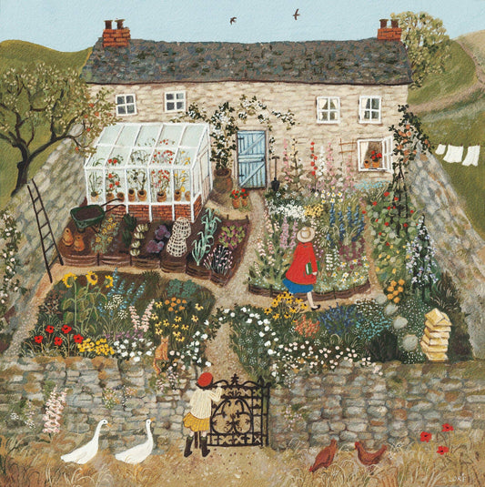 The Walled Garden Print