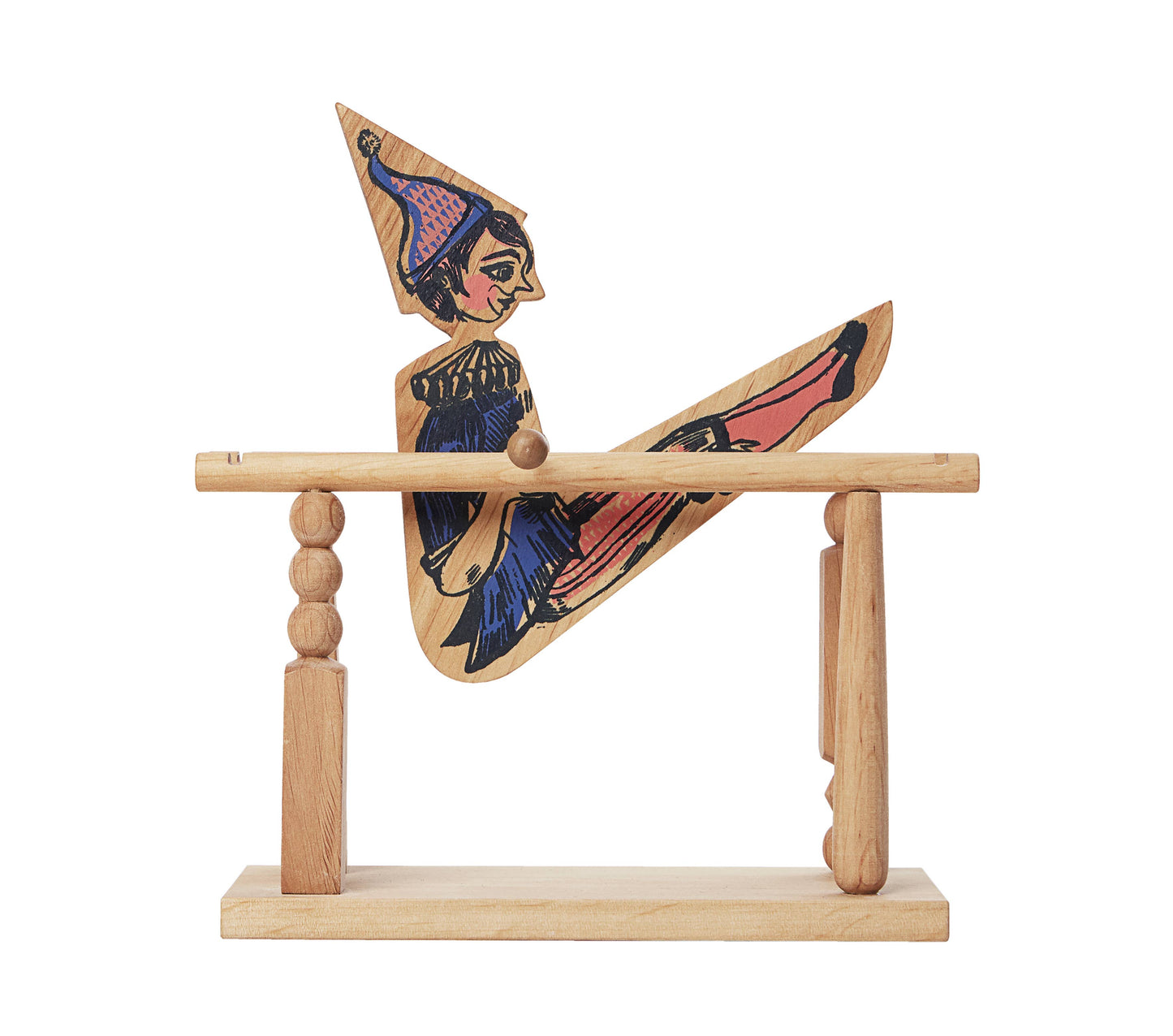 Acrobat Boy Wood Toy