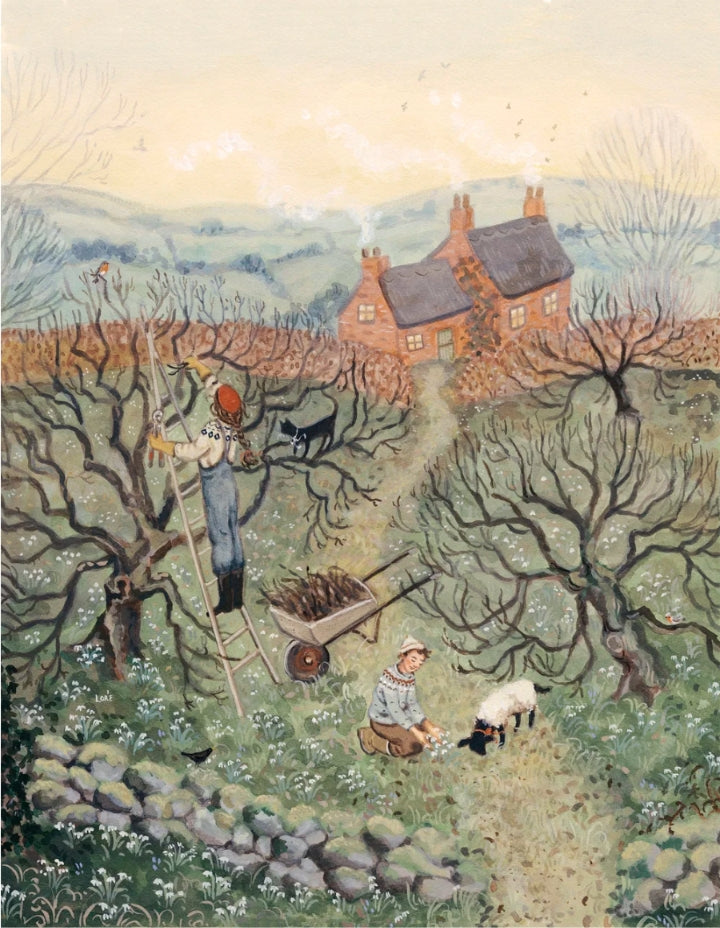 In The Old Orchard Card