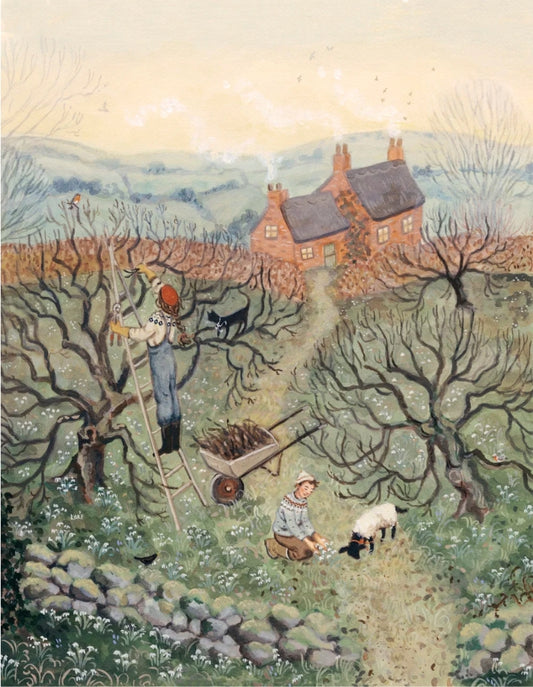 In The Old Orchard Card