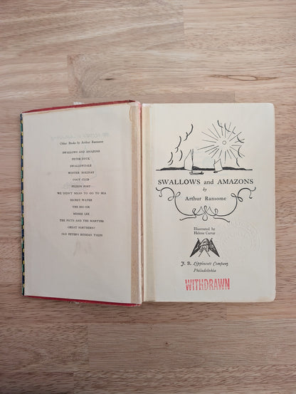 Swallows and Amazons by Arthur Ransome