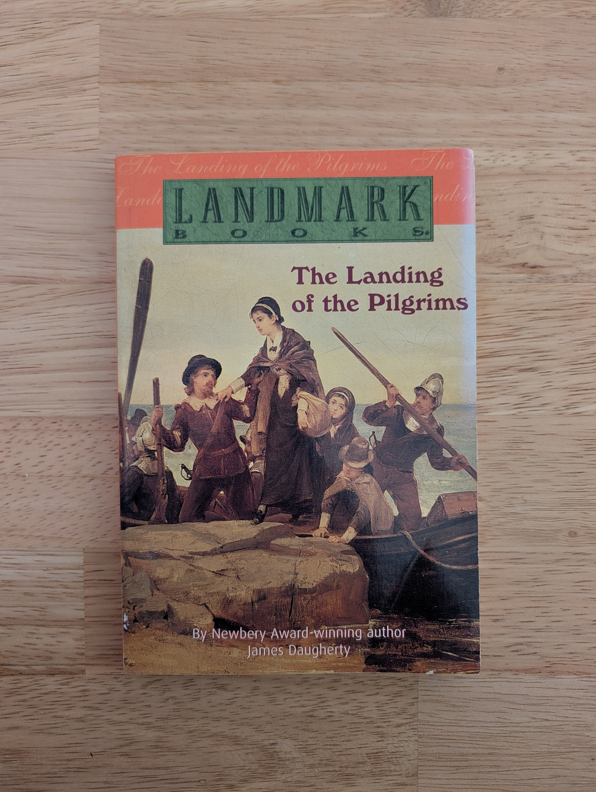 Landmark Books Landing of the Pilgrims by James Daugherty